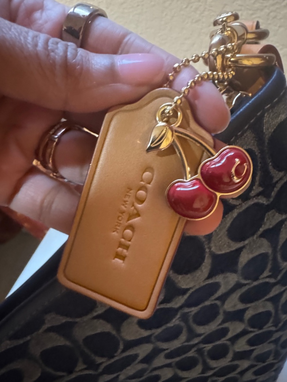 Coach Large Laurel in Denim - Picture 11 of 12